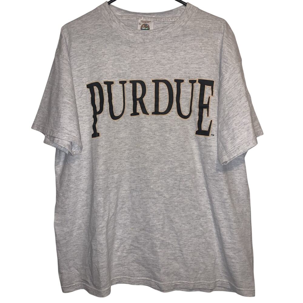 Vintage 90s Purdue University Boilermakers Single Stitch PM Shirt XL
